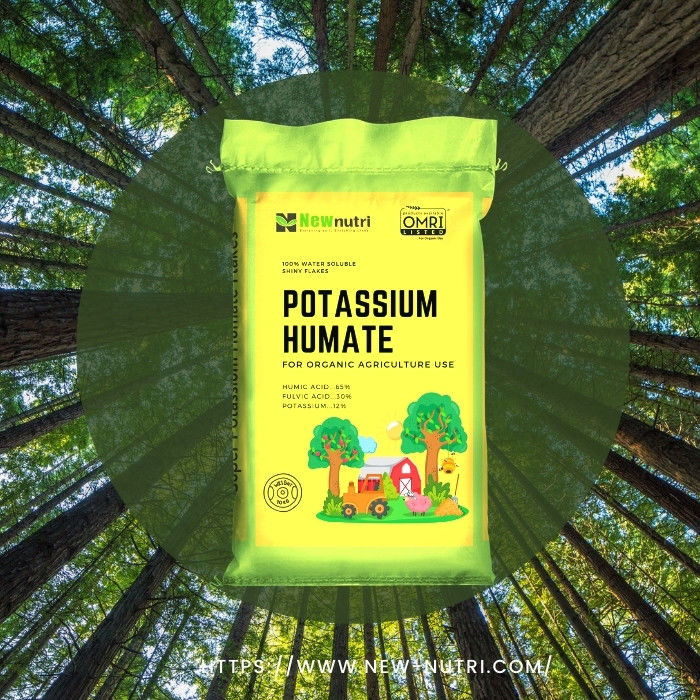 Potassium Humate Flakes Powder Granule 100% soluble in water